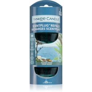 Yankee Candle Bayside Cedar rezervă de reumplere pentru difuzorul electric 2x18.5 ml-Țena