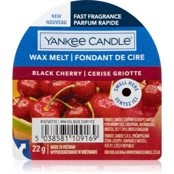 Yankee Candle Black Cherry ceară pentru aromatizator 22 g-ro