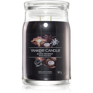 Yankee Candle Black Coconut lumânare parfumată Signature 567 g-Țena