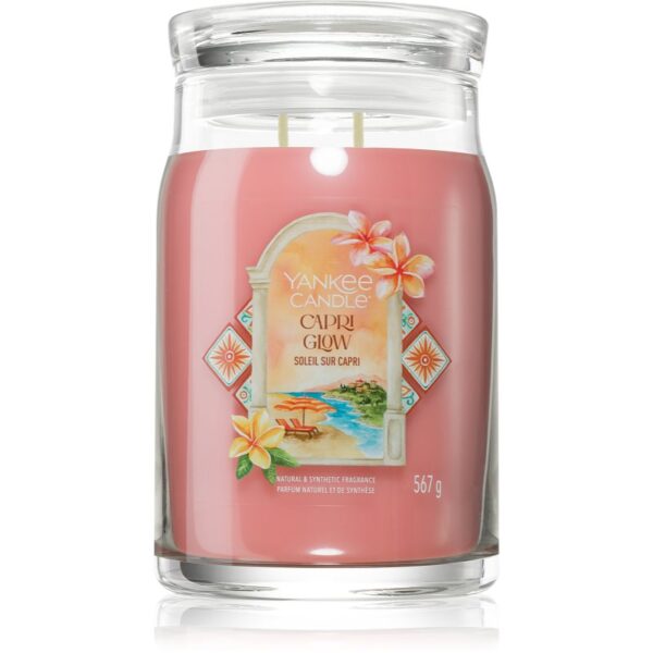 Yankee Candle Capri Glow lumânare parfumată 567 g-ro