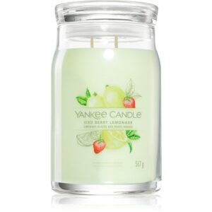 Yankee Candle Iced Berry Lemonade lumânare parfumată Signature 567 g-ro