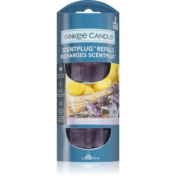 Yankee Candle Lemon Lavender Refill rezervă pentru difuzorul electric 2x18