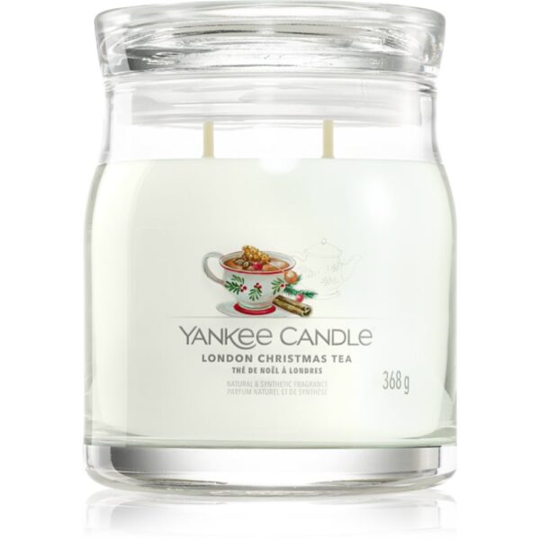 Yankee Candle London Christmas Tea lumânare parfumată 368 g-Țena