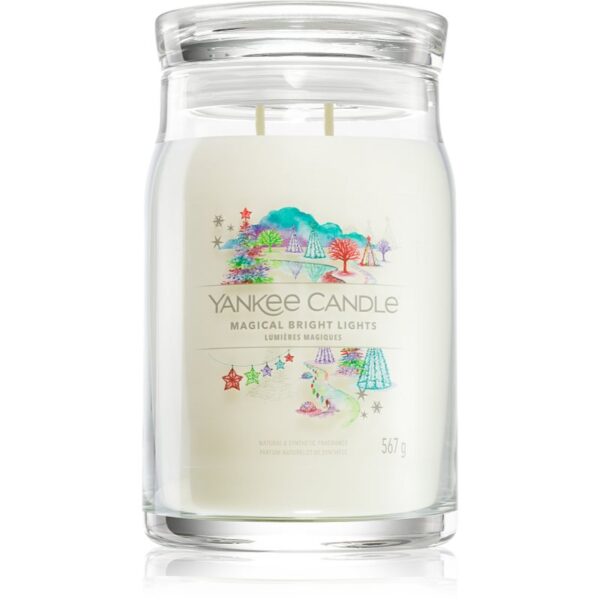 Yankee Candle Magical Bright Lights lumânare parfumată Signature 567 g-ro