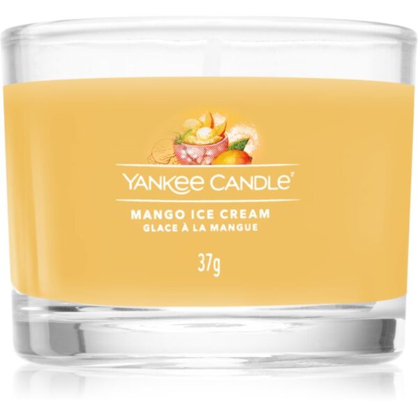Yankee Candle Mango Ice Cream lumânare votiv glass 37 g-ro