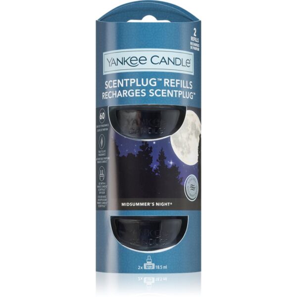 Yankee Candle Midsumer's Night Refill rezervă pentru difuzorul electric 2x18