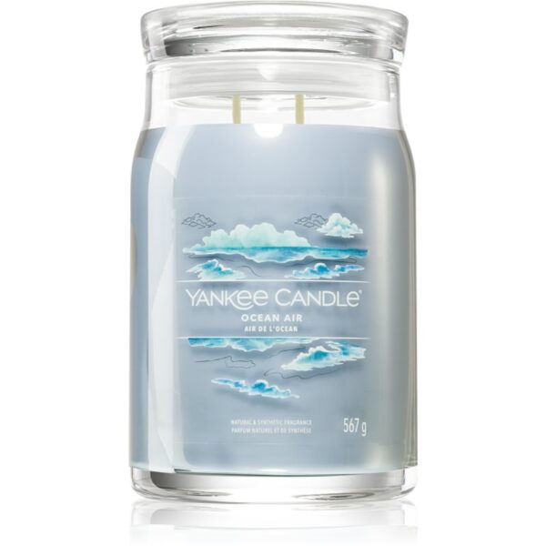 Yankee Candle Ocean Air lumânare parfumată Signature 567 g-ro