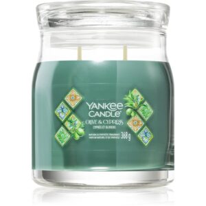 Yankee Candle Olive & Cypress lumânare parfumată 368 g-ro