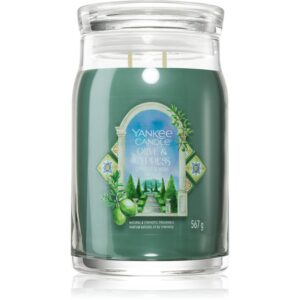 Yankee Candle Olive & Cypress lumânare parfumată 567 g-ro