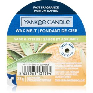 Yankee Candle Sage & Citrus ceară pentru aromatizator 22 g-ro