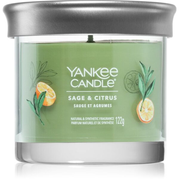 Yankee Candle Sage & Citrus lumânare parfumată 122 g-Țena