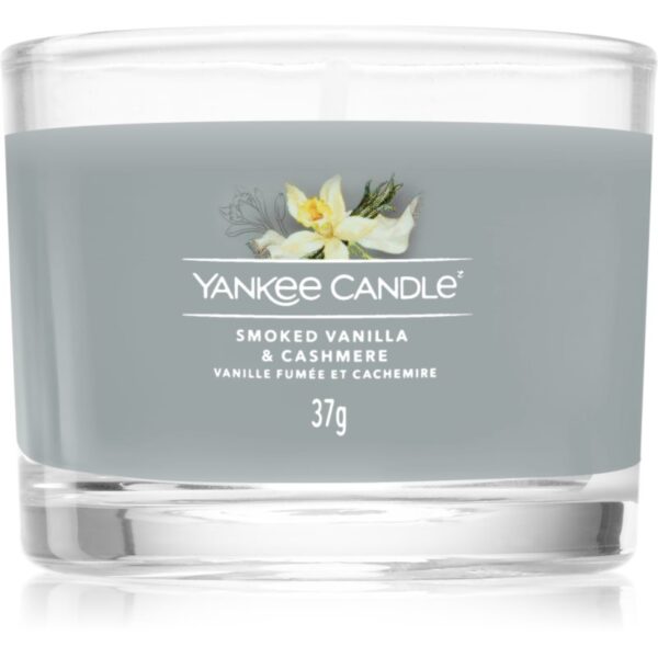 Yankee Candle Smoked Vanilla & Cashmere lumânare votiv 37 g-ro