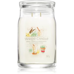 Yankee Candle Sweet Vanilla Horchata lumânare parfumată 567 g-Țena