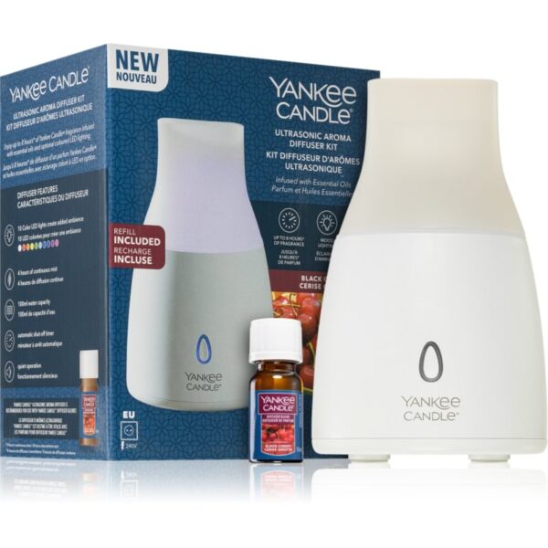 Yankee Candle Ultrasonic Electric Diffuser Kit Black Cherry Difuzor de aromă cu ultrasunete 1 buc-Țena