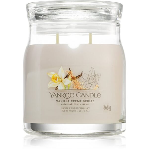 Yankee Candle Vanilla Crème Brûlée lumânare parfumată 368 g-ro