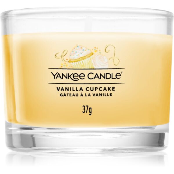 Yankee Candle Vanilla Cupcake lumânare votiv glass 37 g-ro