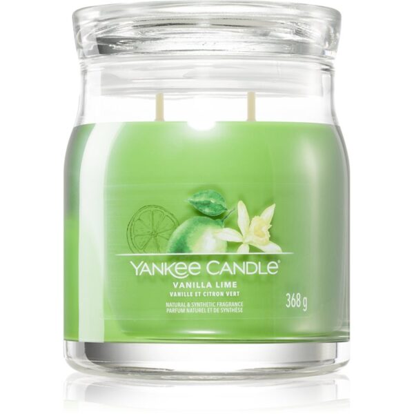 Yankee Candle Vanilla Lime lumânare parfumată Signature 368 g-ro