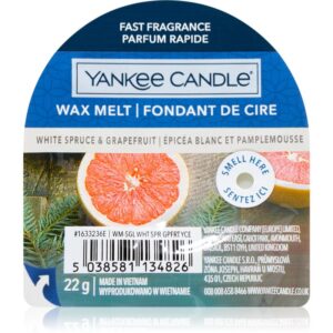 Yankee Candle White Spruce & Grapefruit ceară pentru aromatizator 22 g-Țena