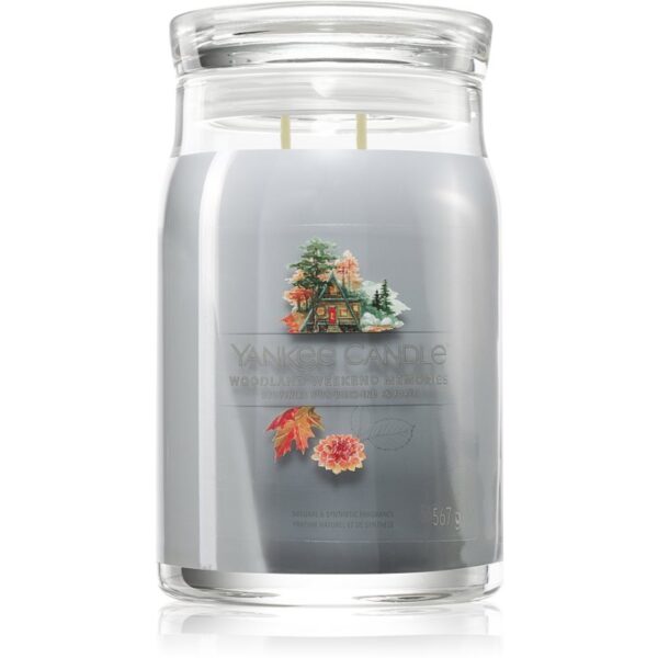 Yankee Candle Woodland Weekend Memories lumânare parfumată 567 g-ro