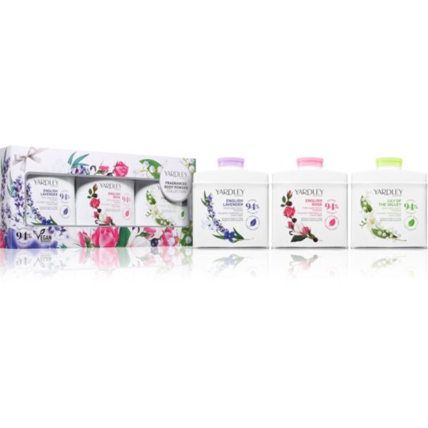 Yardley Fragranced Body Powder Collection set pentru femei-Țena