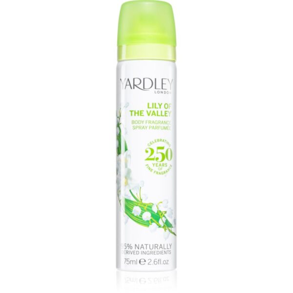 Yardley Lily Of The Valley deodorant spray pentru femei 75 ml-ro