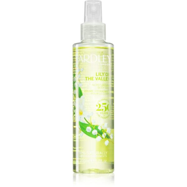 Yardley Lily Of The Valley spray de corp hidratant pentru femei 200 ml-ro