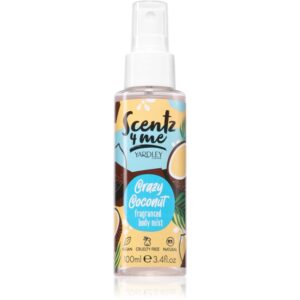 Yardley Scentz 4 Me Crazy Coconut Body Mist pentru femei 100 ml-ro