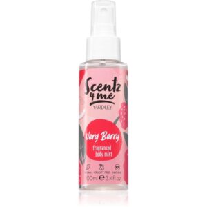 Yardley Scentz 4 Me Very Berry Body Mist pentru femei 100 ml-ro
