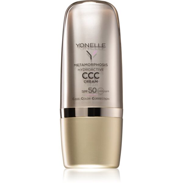 Yonelle Metamorphosis crema CC SPF 50 culoare Summer Sand 30 ml-Țena
