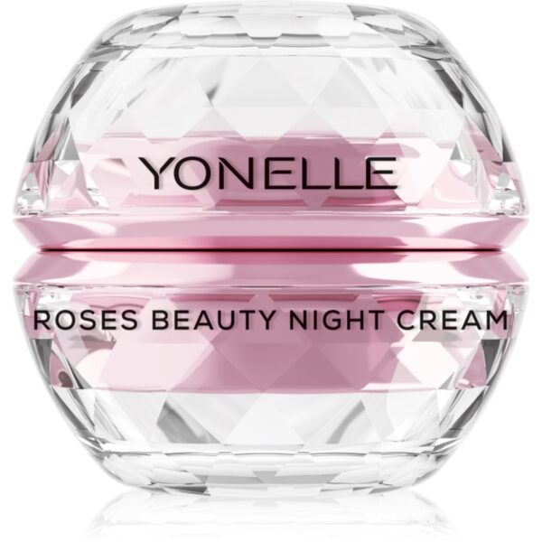 Yonelle Roses crema de noapte cu efect de intinerire pentru fata si zona ochilor 50 ml-ro
