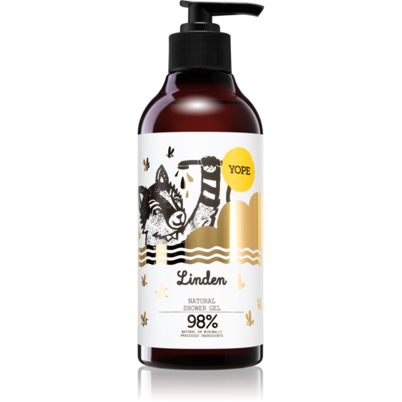 Yope Linden gel calmant pentru dus 400 ml-Țena