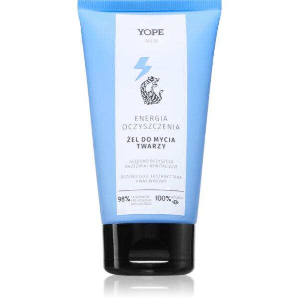 Yope Men Wood gel hidratant de curatare pentru barbati 160 ml-ro