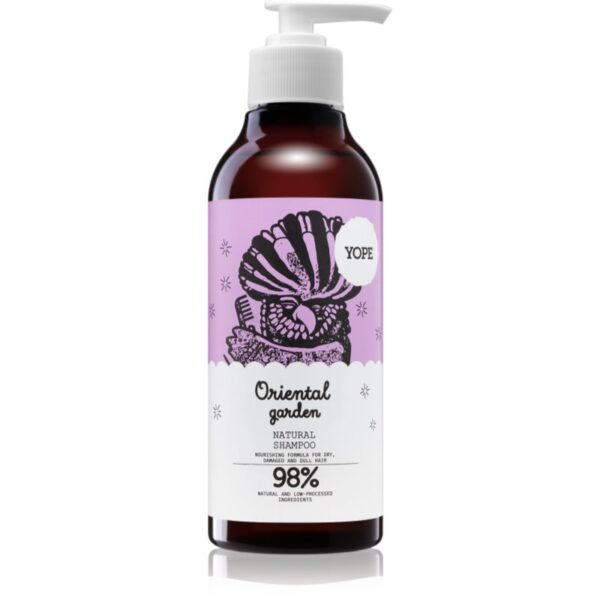 Yope Oriental Garden șampon pentru păr uscat și deteriorat 300 ml-ro