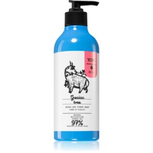 Yope Wood Guaiac Tree gel de dus hidratant 400 ml-Țena