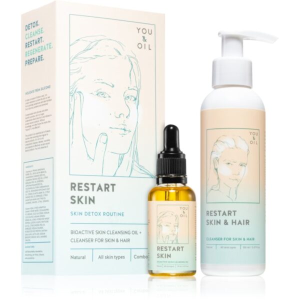You&Oil Restart Skin tratament de detoxificare faciale-Țena