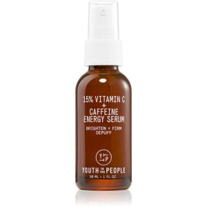 Youth To The People Energy 15% Vitamin C + Caffeine Serum ser stralucire cu vitamina C 30 ml-Țena