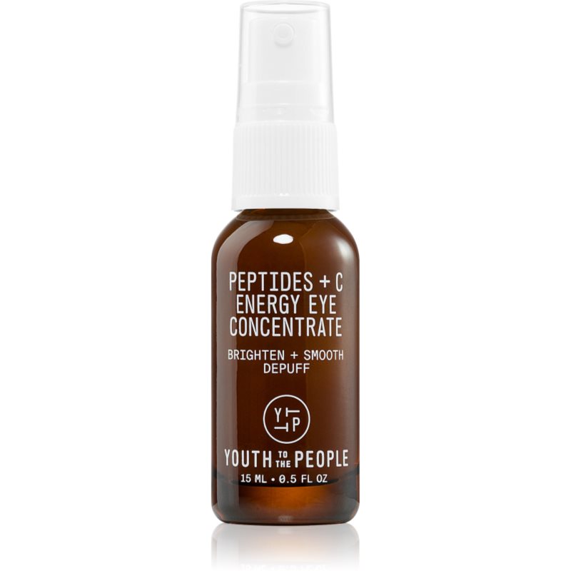 Youth To The People Energy Peptides + C Eye Concentrate ser concentrat zona ochilor cu vitamina C 15 ml-Țena