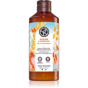 Yves Rocher Bain de Nature gel calmant pentru dus Oat & Buckwheat 400 ml-Țena