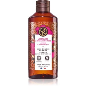 Yves Rocher Bain de Nature gel de dus si baie Argan & Petal Rose 400 ml-Țena