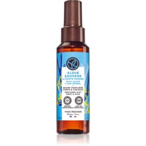 Yves Rocher Bain de Nature spray parfumat pentru corp și păr pentru femei Wild Algae & Sea Fennel 100 ml-ro