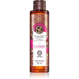 Yves Rocher Bain de Nature ulei hrănitor pentru corp si par Argan 100 ml-Țena