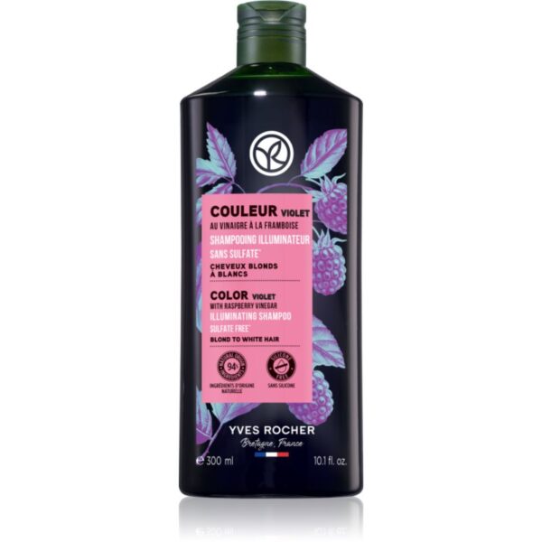 Yves Rocher Couleur șampon pentru neutralizarea tonurilor de galben 300 ml-ro