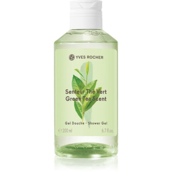 Yves Rocher Green Tea gel de dus revigorant 200 ml-Țena