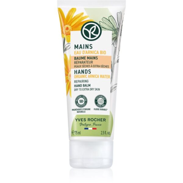 Yves Rocher Mains balsam de maini regenerator Organic Arnica Water 75 ml-Țena