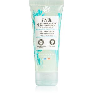 Yves Rocher Pure Algue exfoliant iluminator pentru piele normală și mixtă 75 ml-ro
