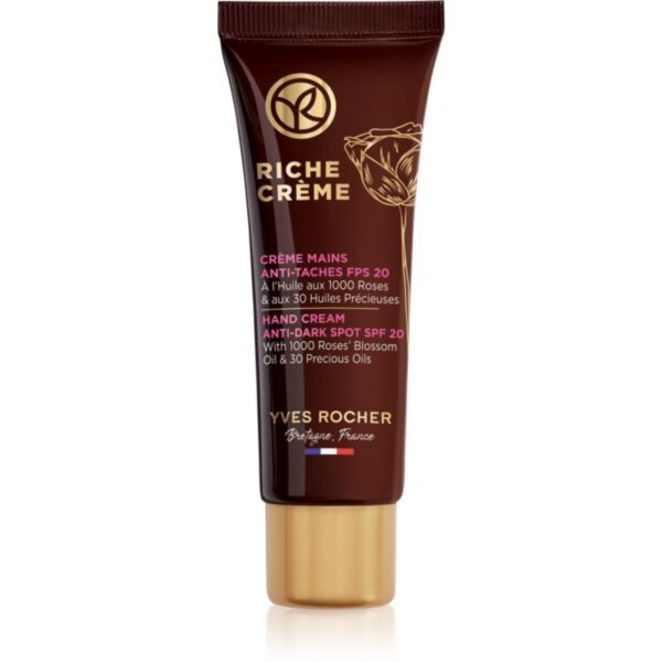Yves Rocher Riche Créme crema de maini impotriva petelor SPF 20 50 ml-ro