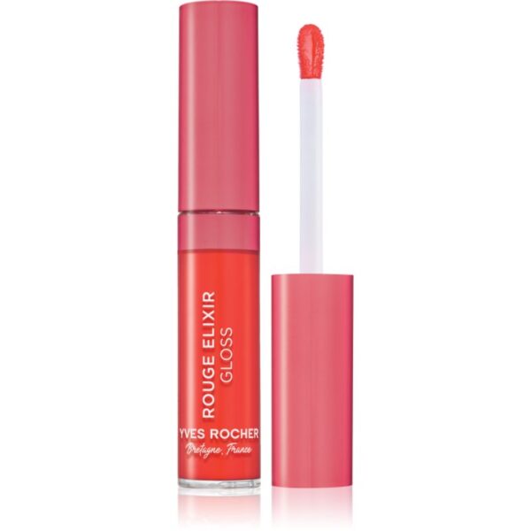 Yves Rocher Rouge Elixir lip gloss culoare 05. Orange Flamboyante 7 ml-ro