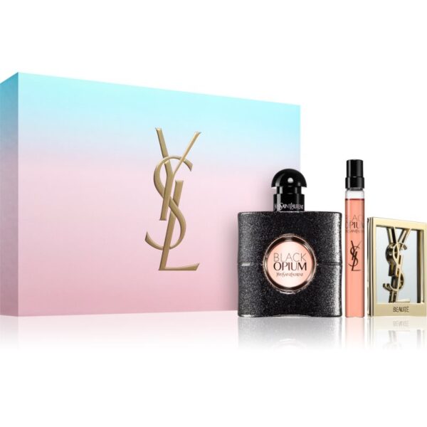 Yves Saint Laurent Black Opium set cadou pentru femei-Țena