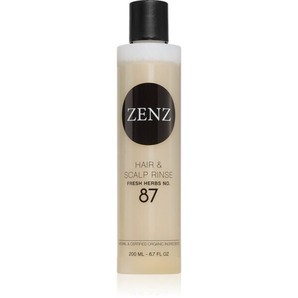 ZENZ Organic Fresh Herbs No. 87 ingrijire intensiva pentru refacerea scalpului 200 ml-ro