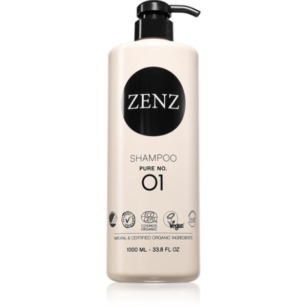 ZENZ Organic Pure No. 01 sampon hidratant fara parfum 1000 ml-ro